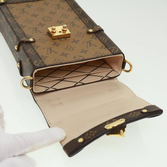 LOUIS VUITTON Reverse Pochette Trunk Vertical Shoulder Bag M67873 - Picture 9 of 16